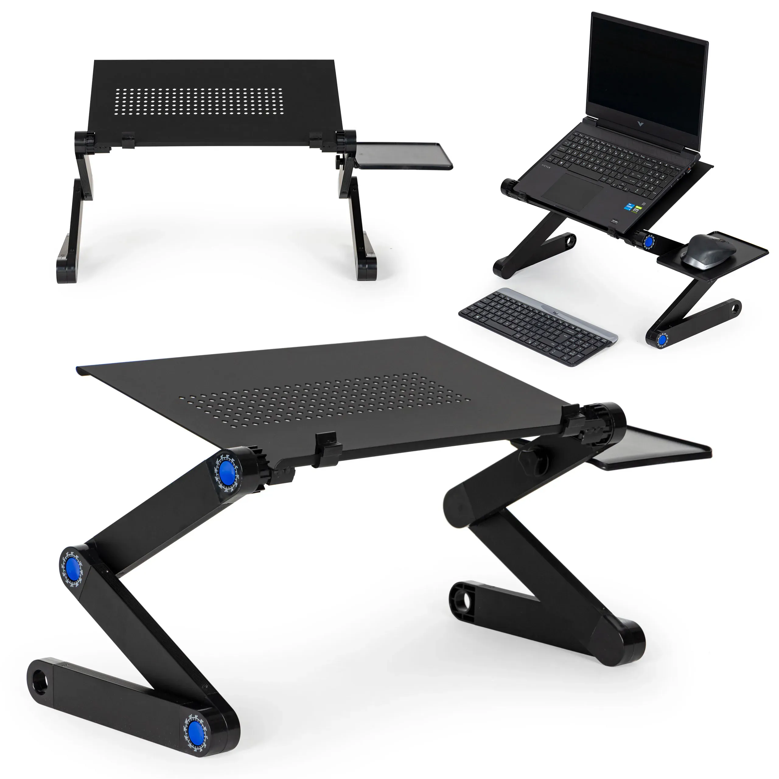 ModernHome stalak za laptop - crni - Pribislavec