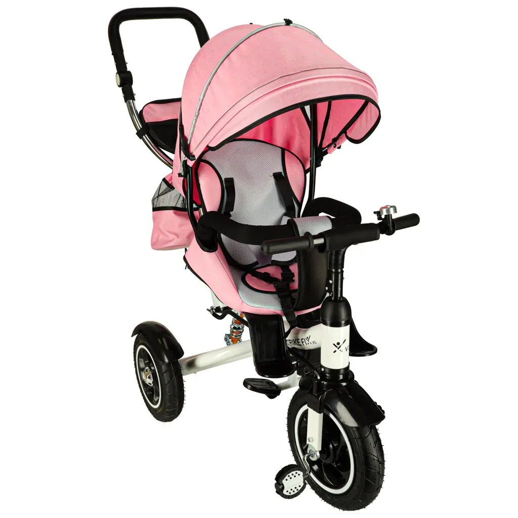 tricikl za djecu trike fix v3 – roza boja - slika 3