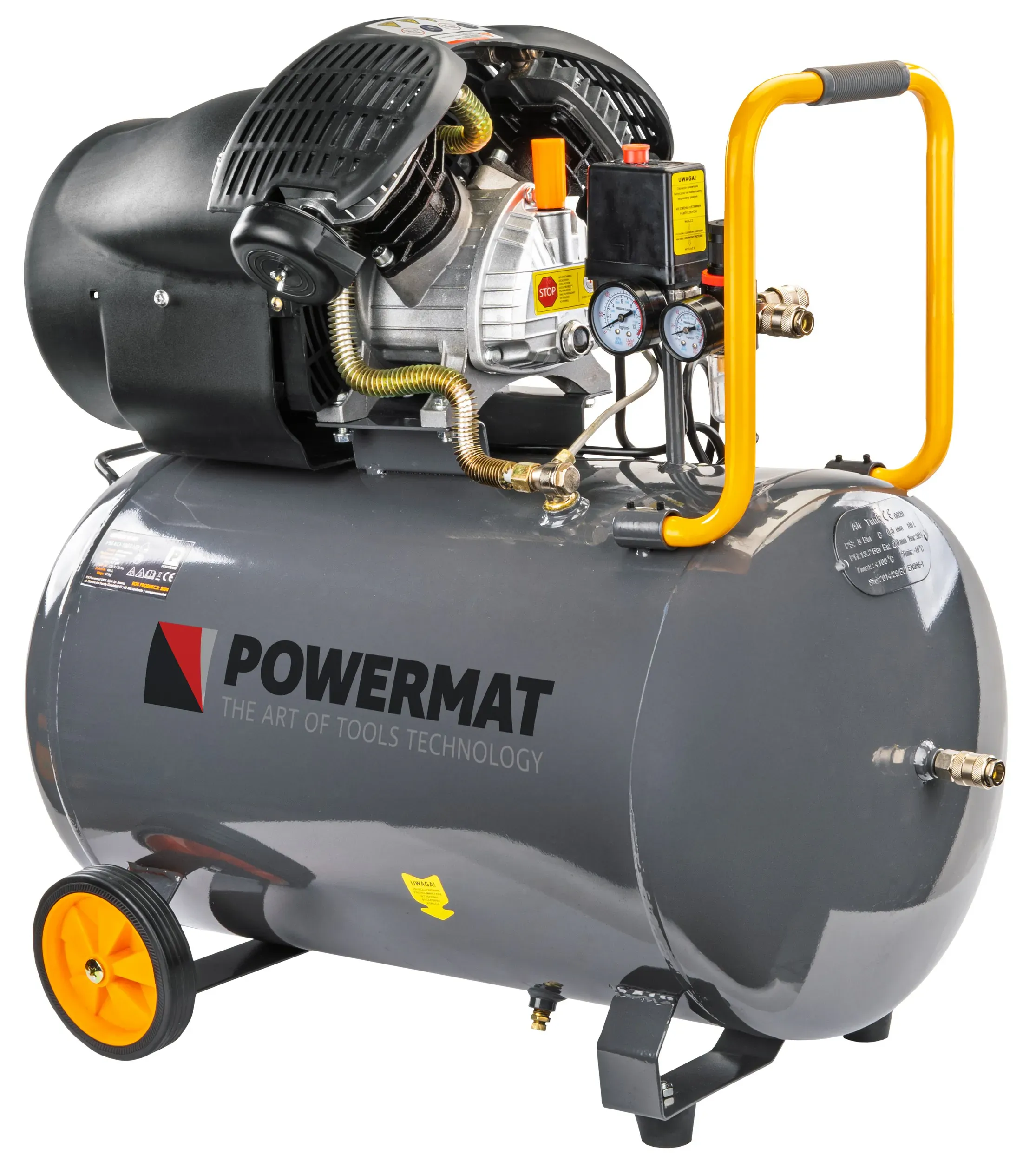 powermat uljni kompresor pm-ko-100t-v2 - slika 2