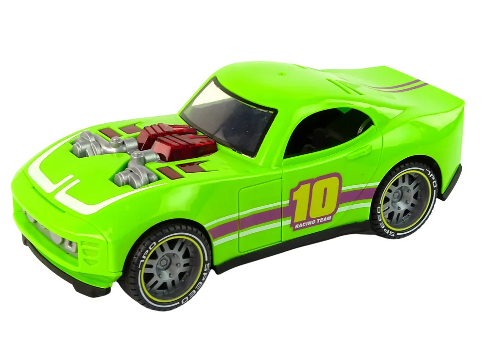 toystar zeleni sportski auto s efektima 1:14 - slika 3