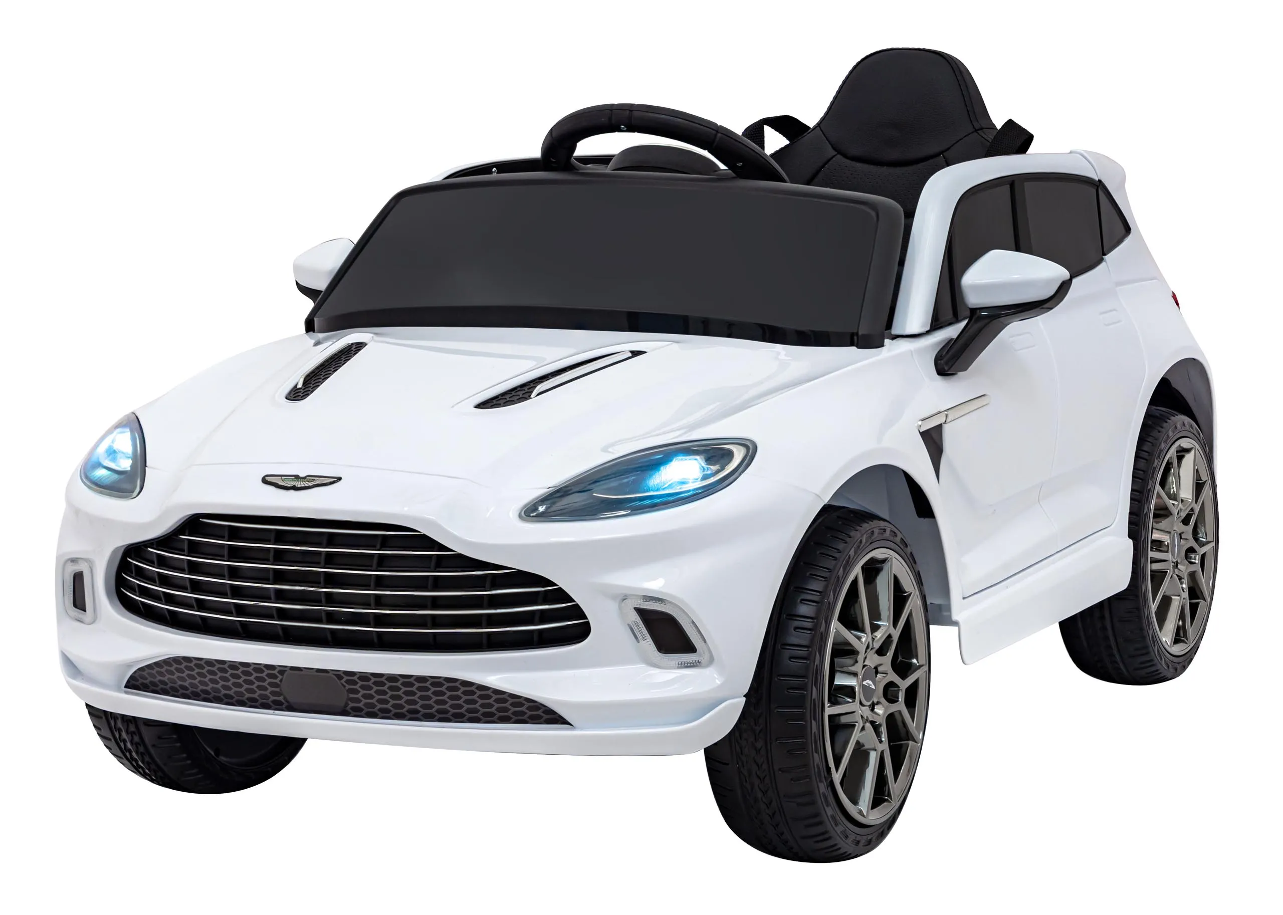 aston martin dbx, auto na akumulator, bijeli - slika 4