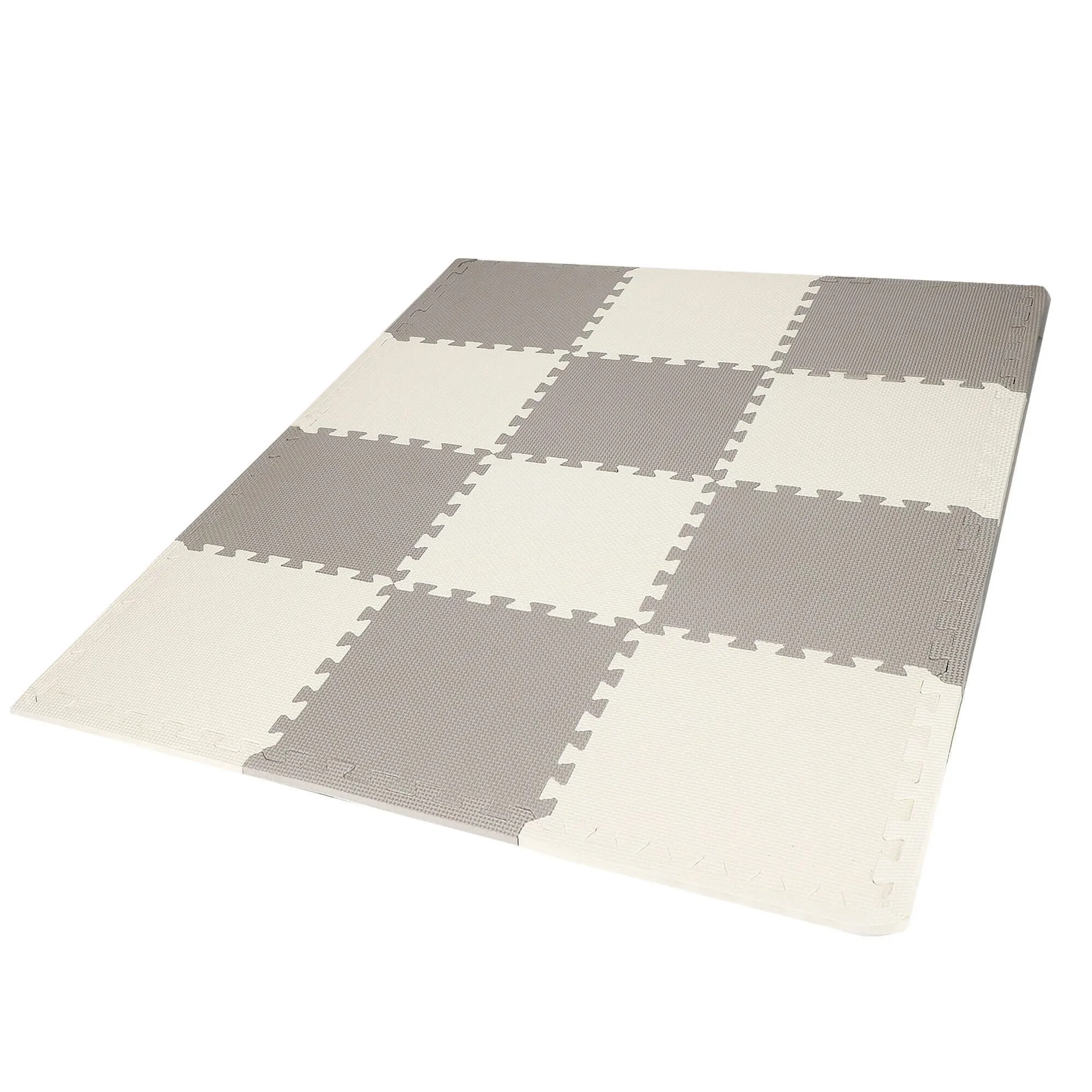 pjenasta podloga puzzle 30x30 cm krem-siva - slika 10