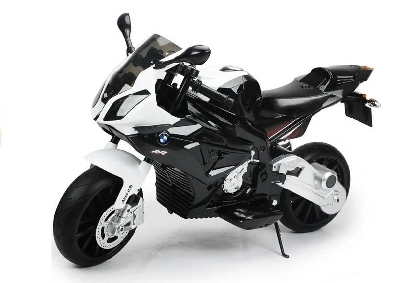 motocikl na akumulator bmw s1000rr, crni - slika 4