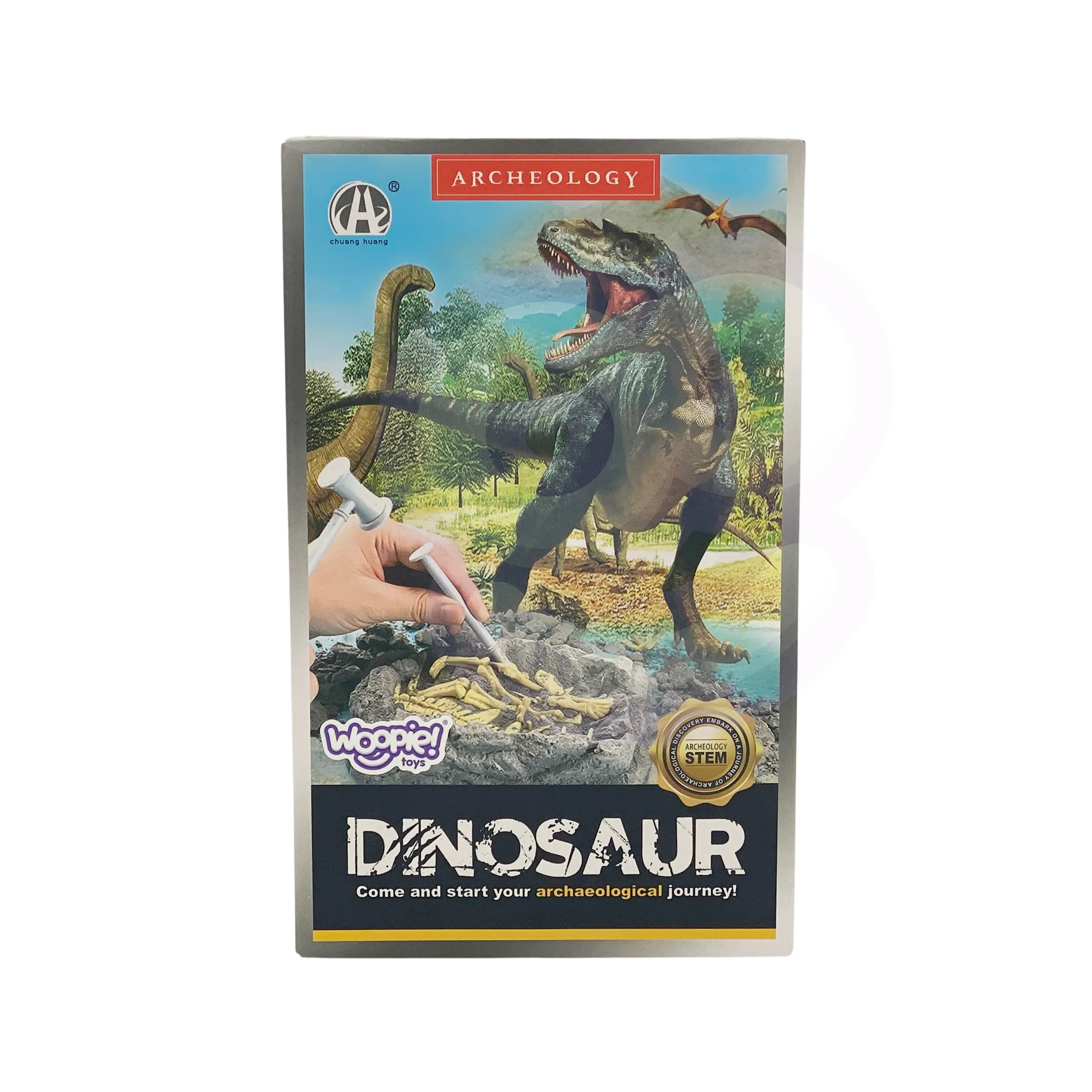 woopie kreativna igračka arheološka iskopavanja kostura dinosaura - slika 7
