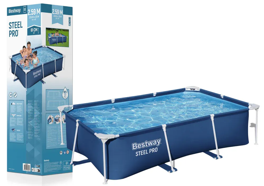 stambeni vrtni bazen 259 x 170 x 61 cm bestway 56403 - slika 2