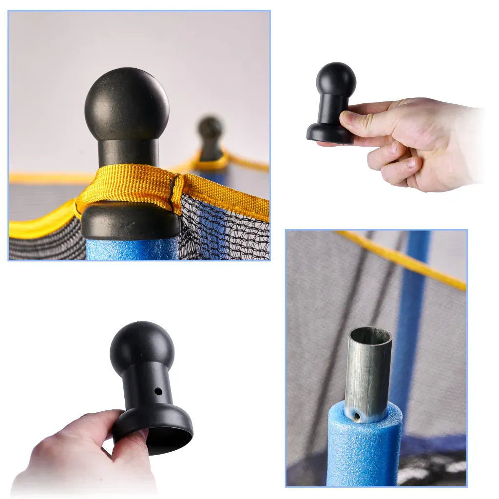 kape za stupove ograde za trampolin 6 kom - slika 4