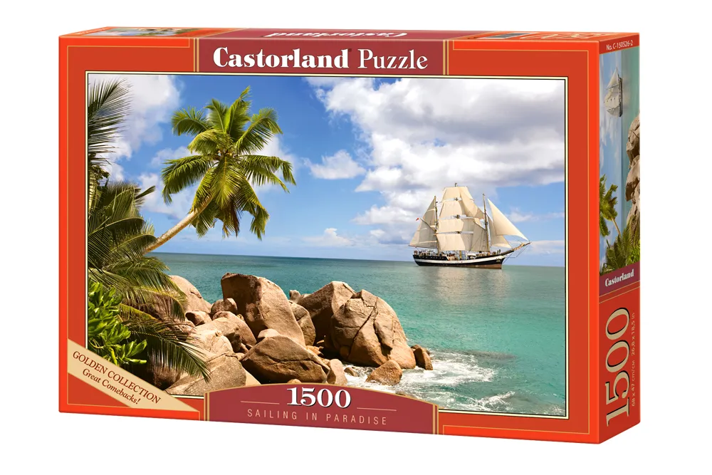 castorland puzzle jedrenjak 1500kom. - slika 4