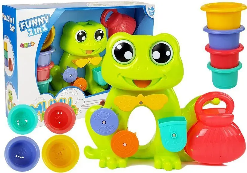 set za kupanje vodopad žaba s kanticama - slika 2