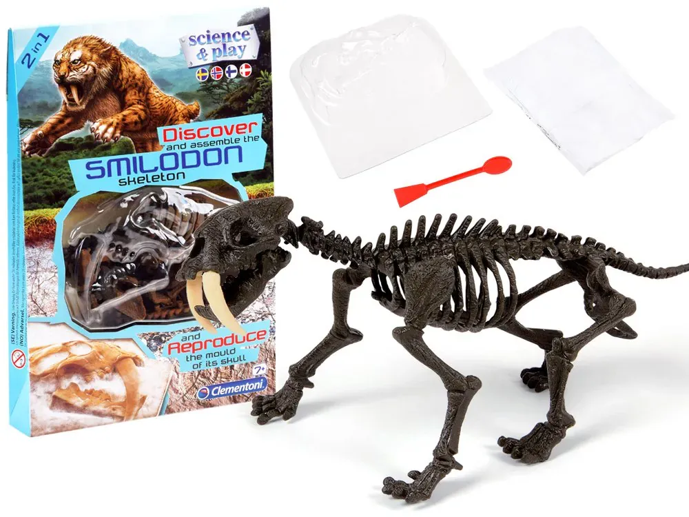 clementoni iskopavanje drevnog tigra smilodona za3713 - slika 2