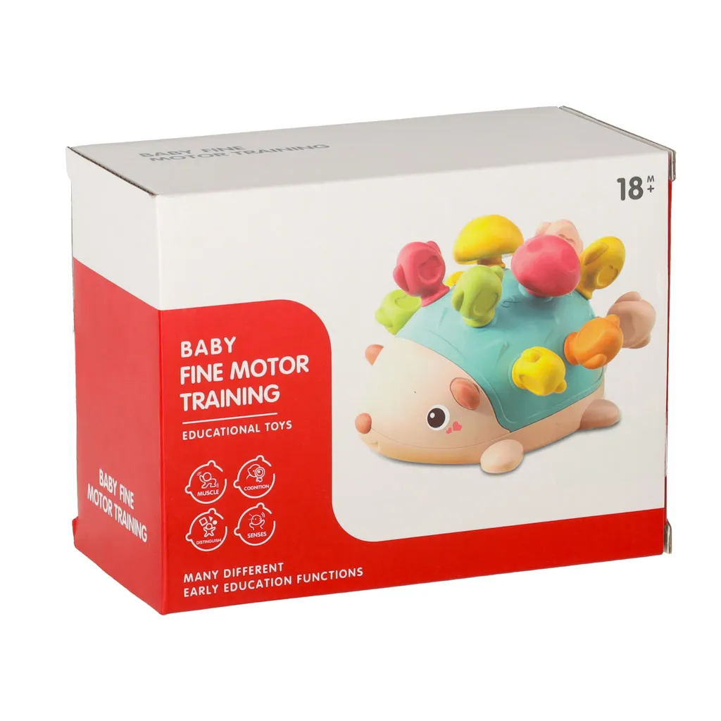 montessori edukativni sorter - zeleni jež - slika 11