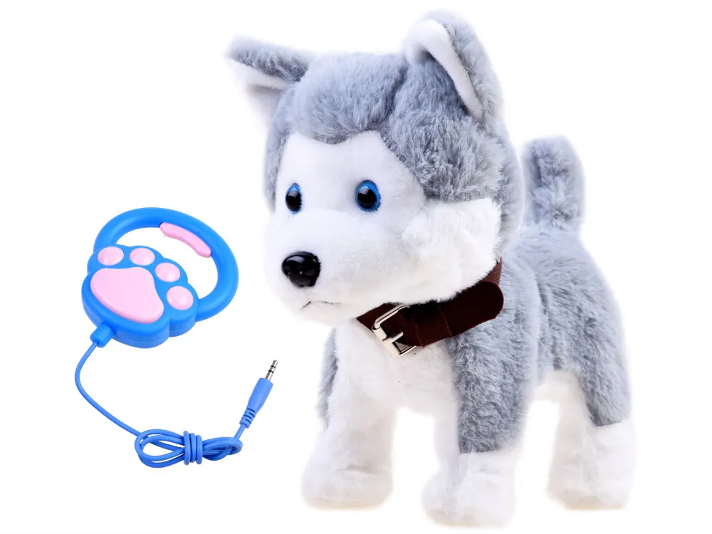 plišani husky koji reagira na dodir - slika 5