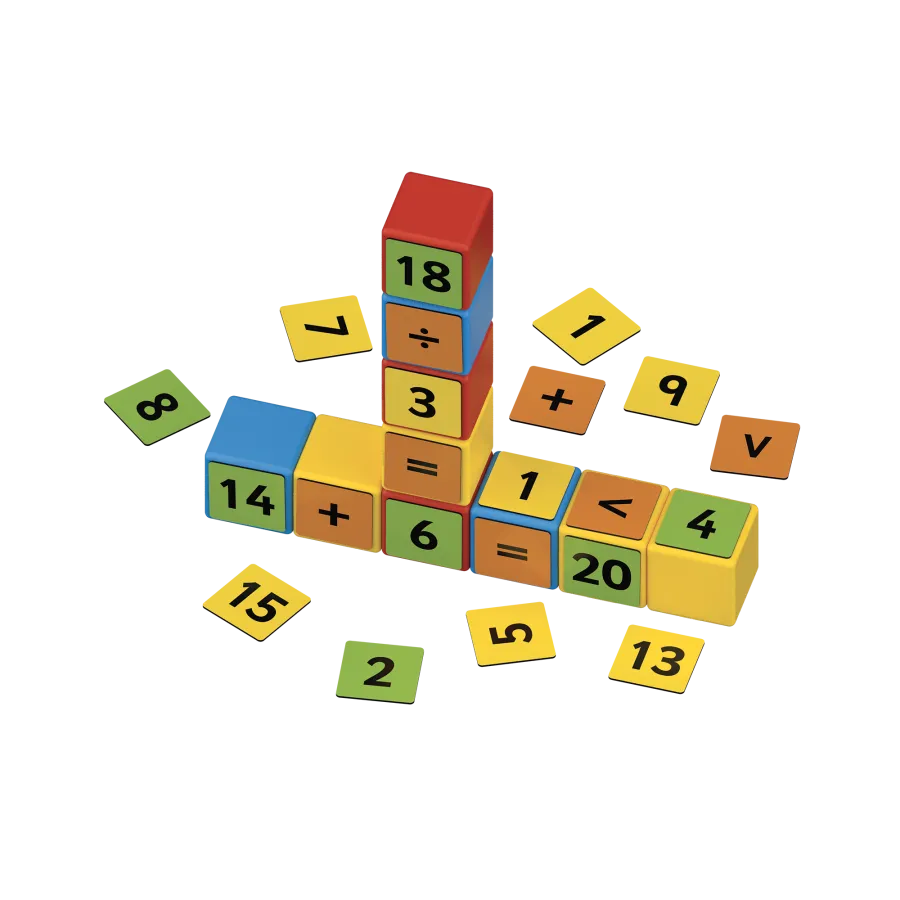 geomag magicube matematičke kocke, 55 kom - slika 3