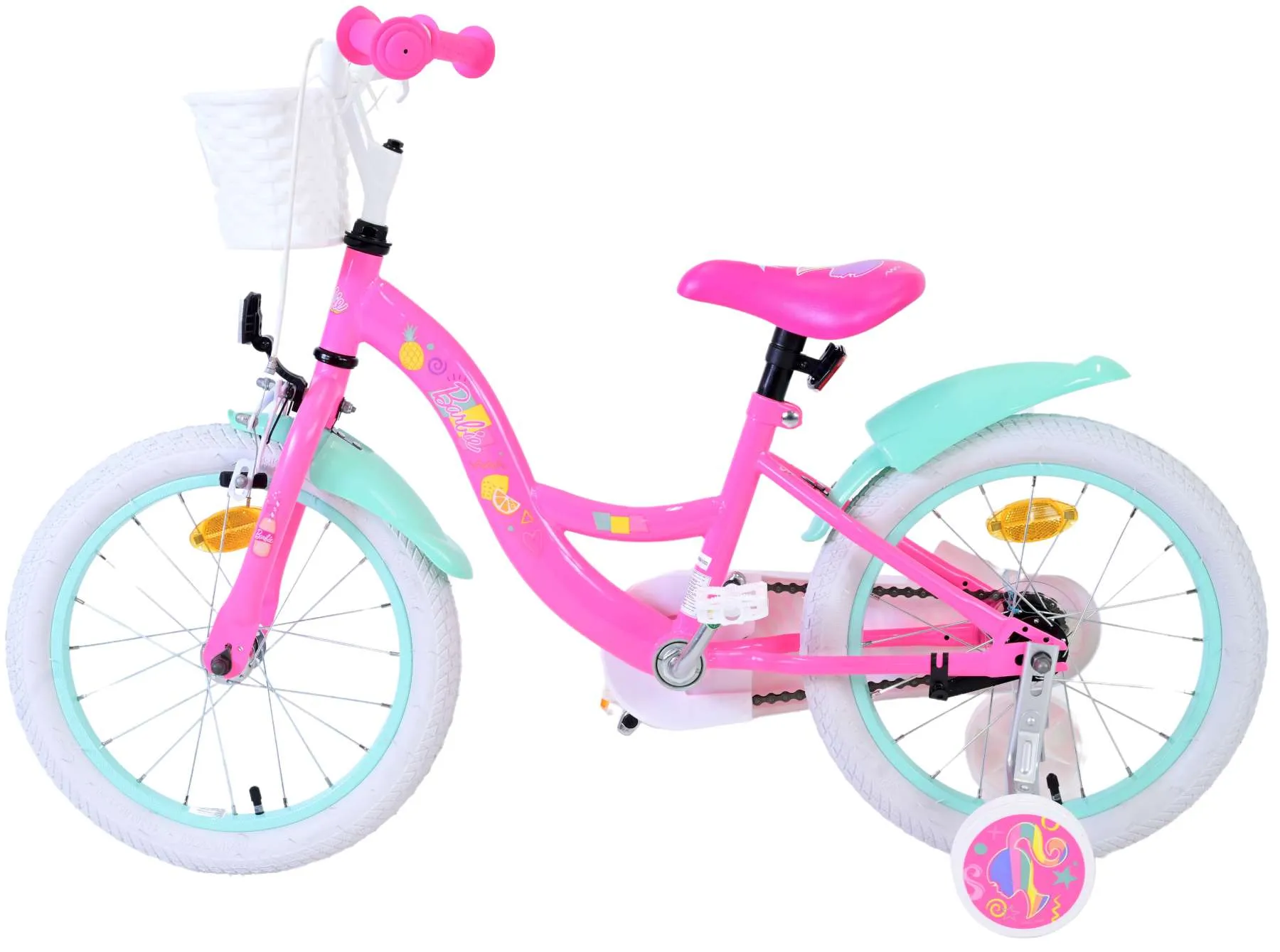 dječji bicikl barbie 16" roza - slika 9