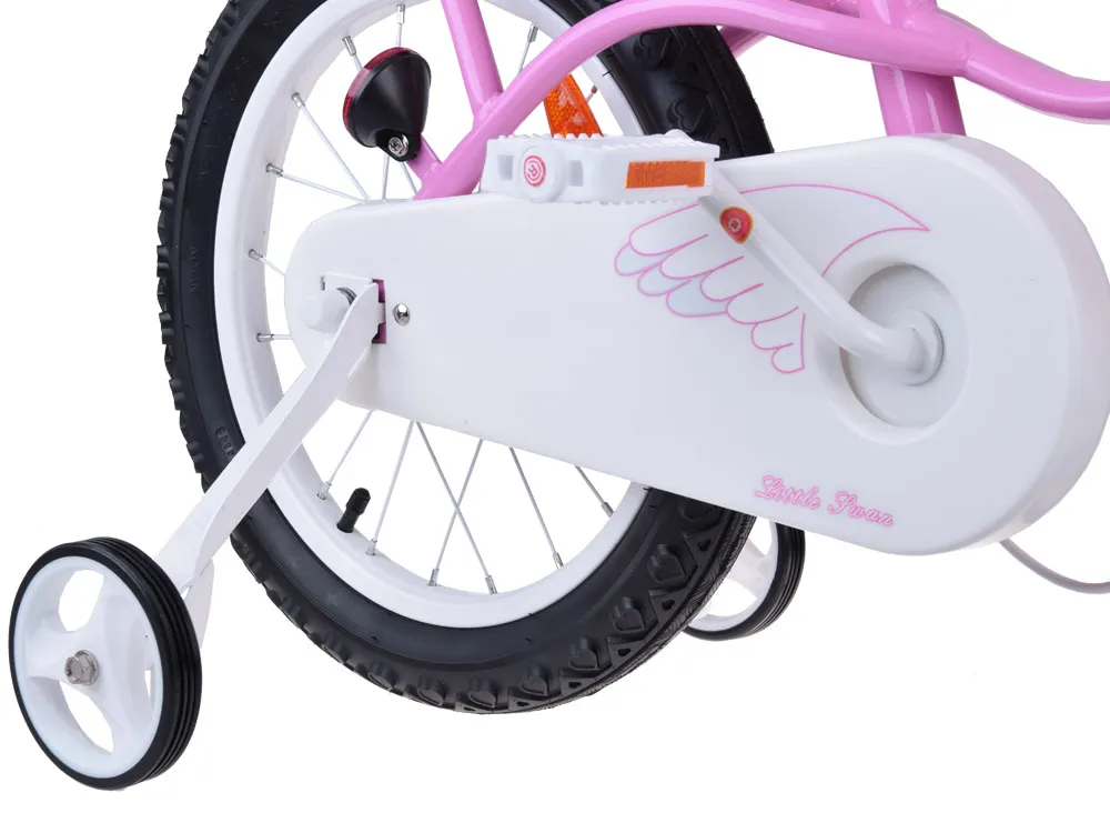 royalbaby bicikl 14" little swan, rozi - slika 5