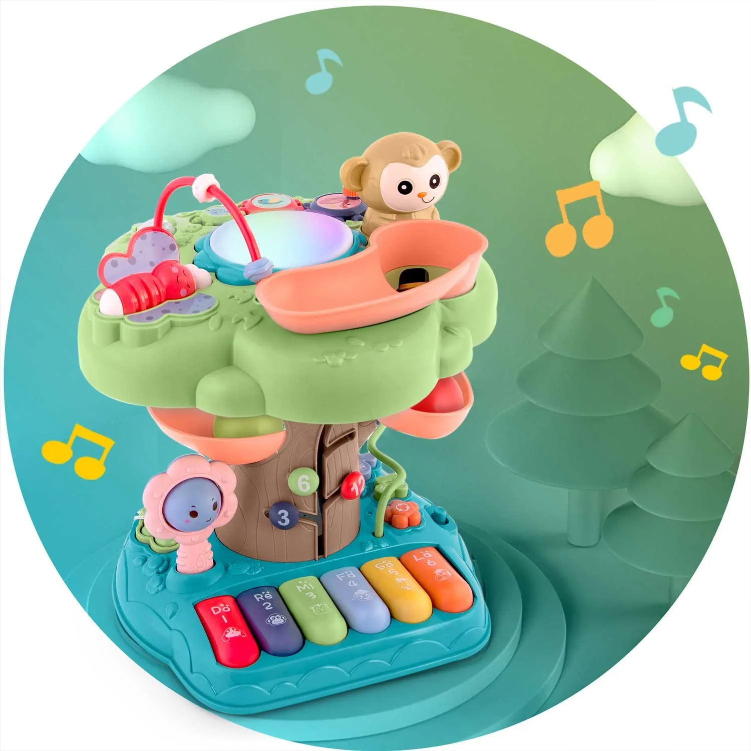 ricokids edukativna igračka u obliku stabla - slika 5