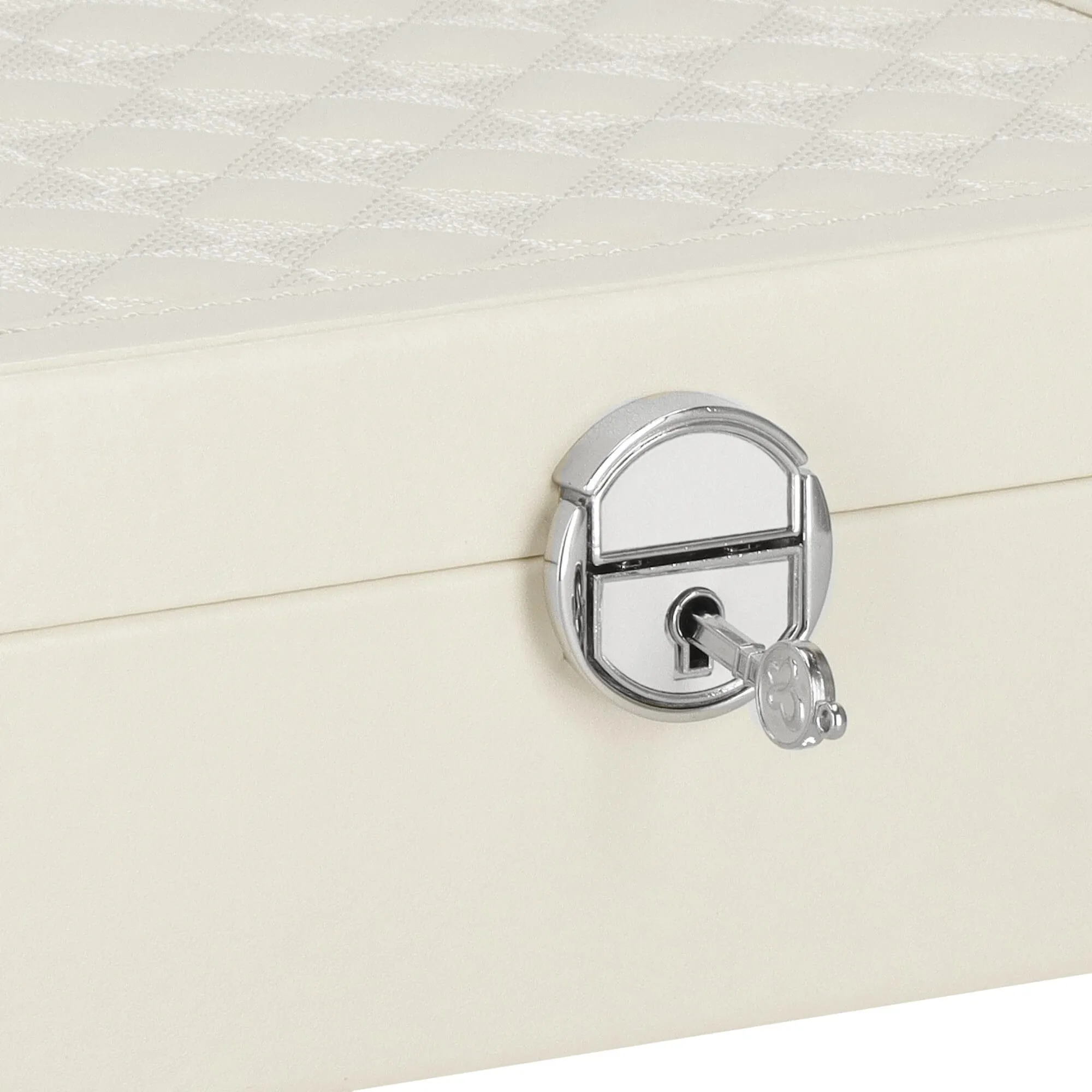 kutija za nakit svijetlo krem 25,3x25,3x8,5 cm - slika 8