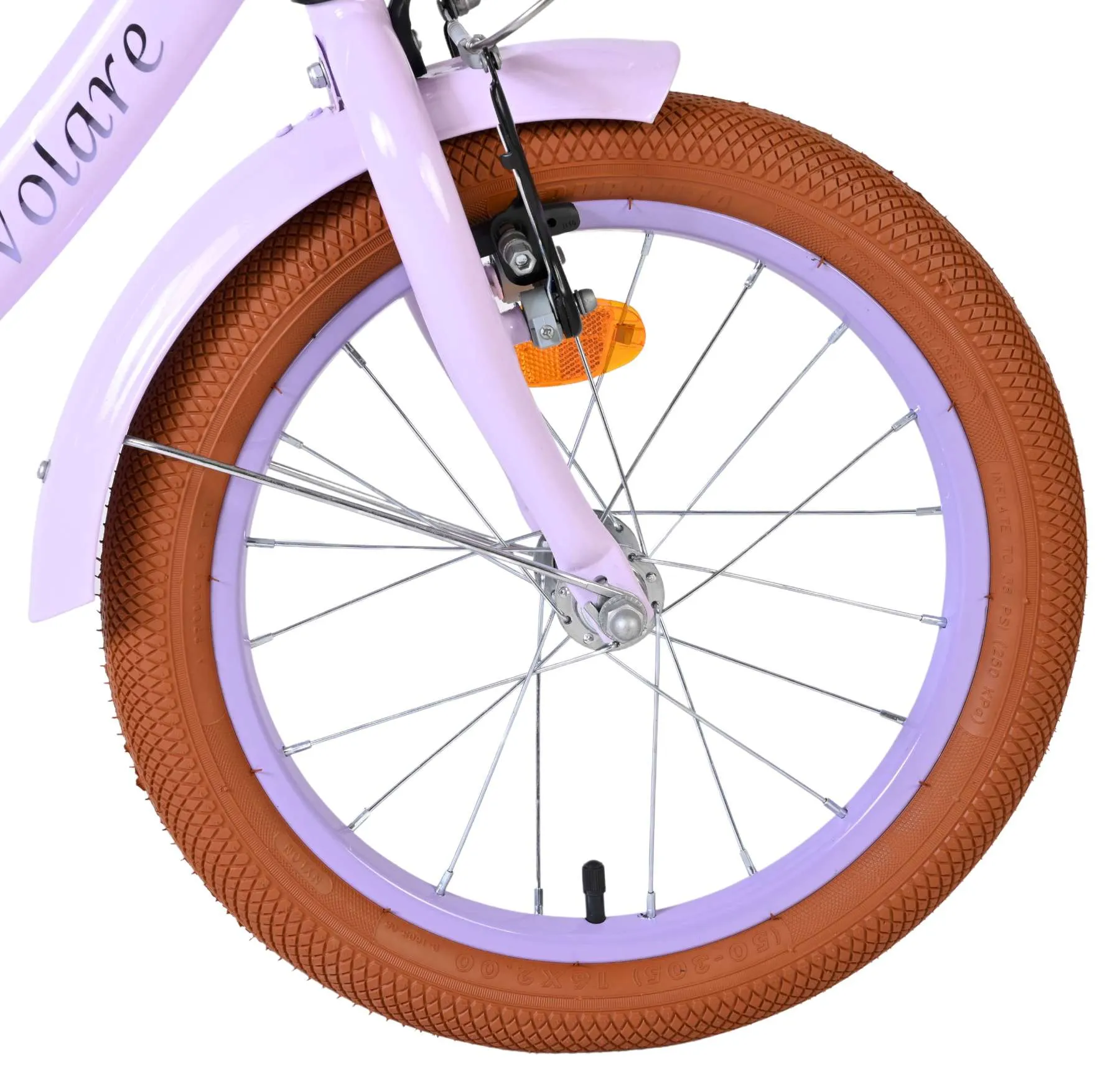 volare dječji bicikl ashley 16″ ljubičaste boje - slika 4
