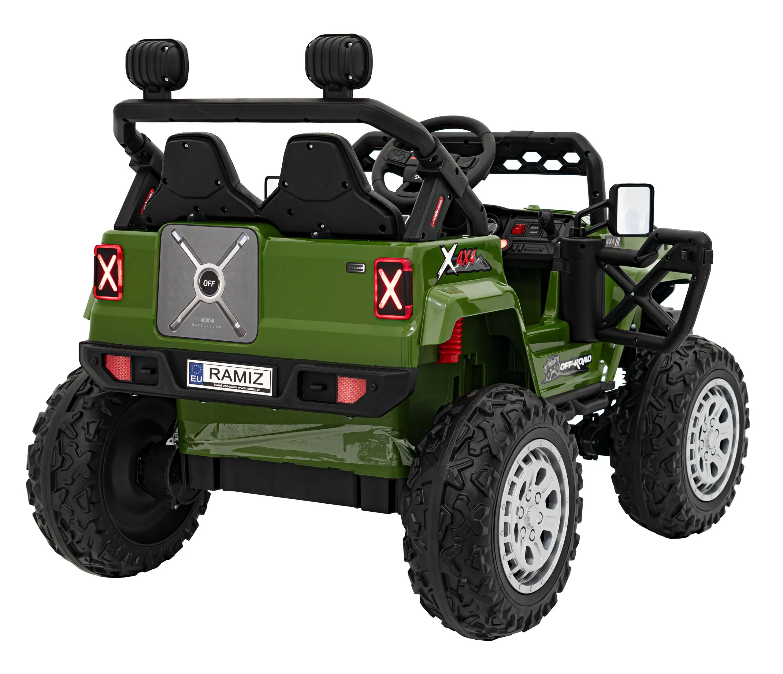 off-road, auto na akumulator, zeleni - slika 8