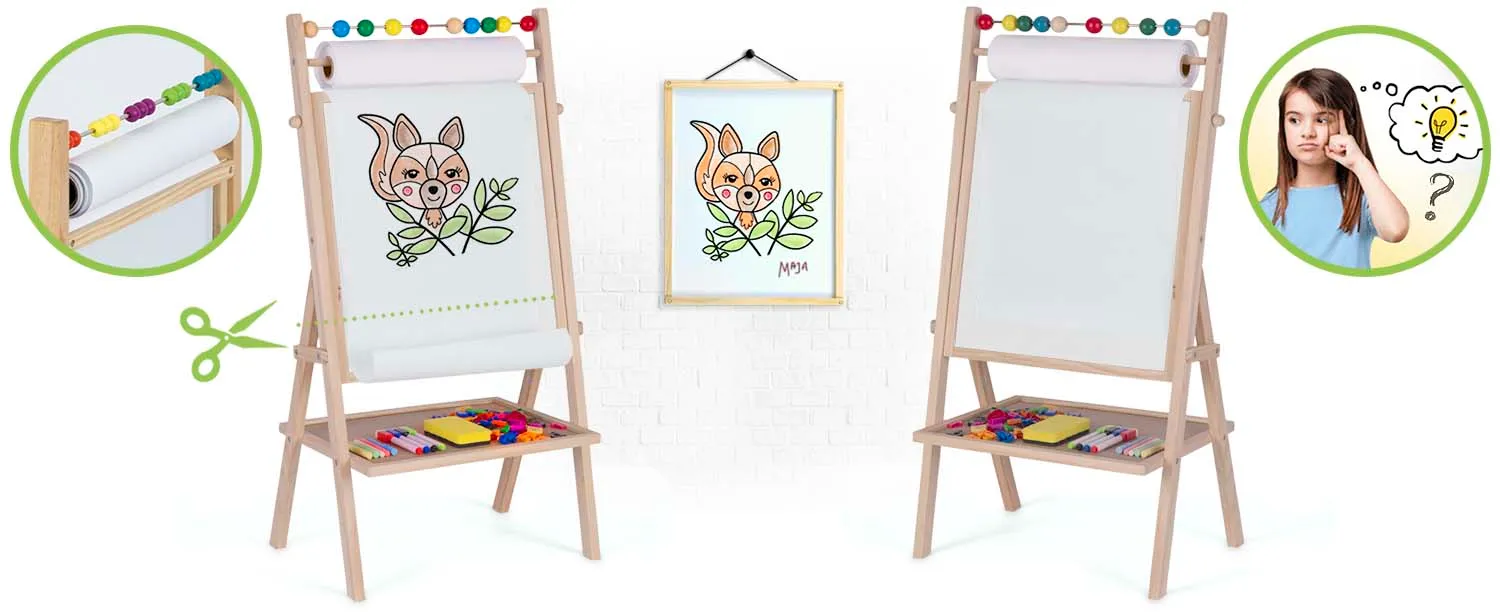 ricokids višenamjenska ploča za djecu 80 x 40 x 28 cm - slika 9