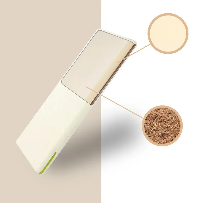 madrac pjena-kokos 90 x 40 aloe vera - slika 5