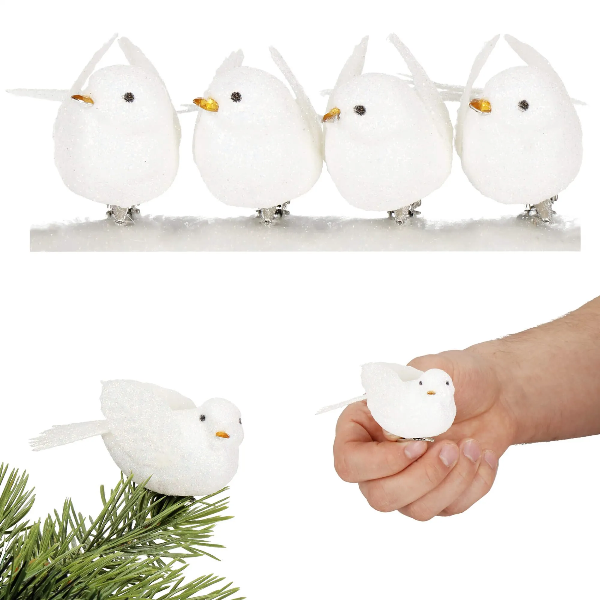 božićni ukras “ptice” – 5 × 8 cm - slika 9
