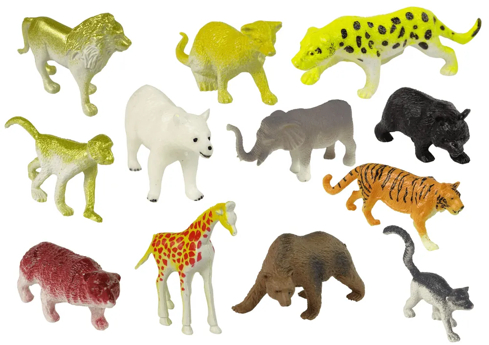 veliki set figurica životinje sa safarija s dodacima 34 kom. - slika 3