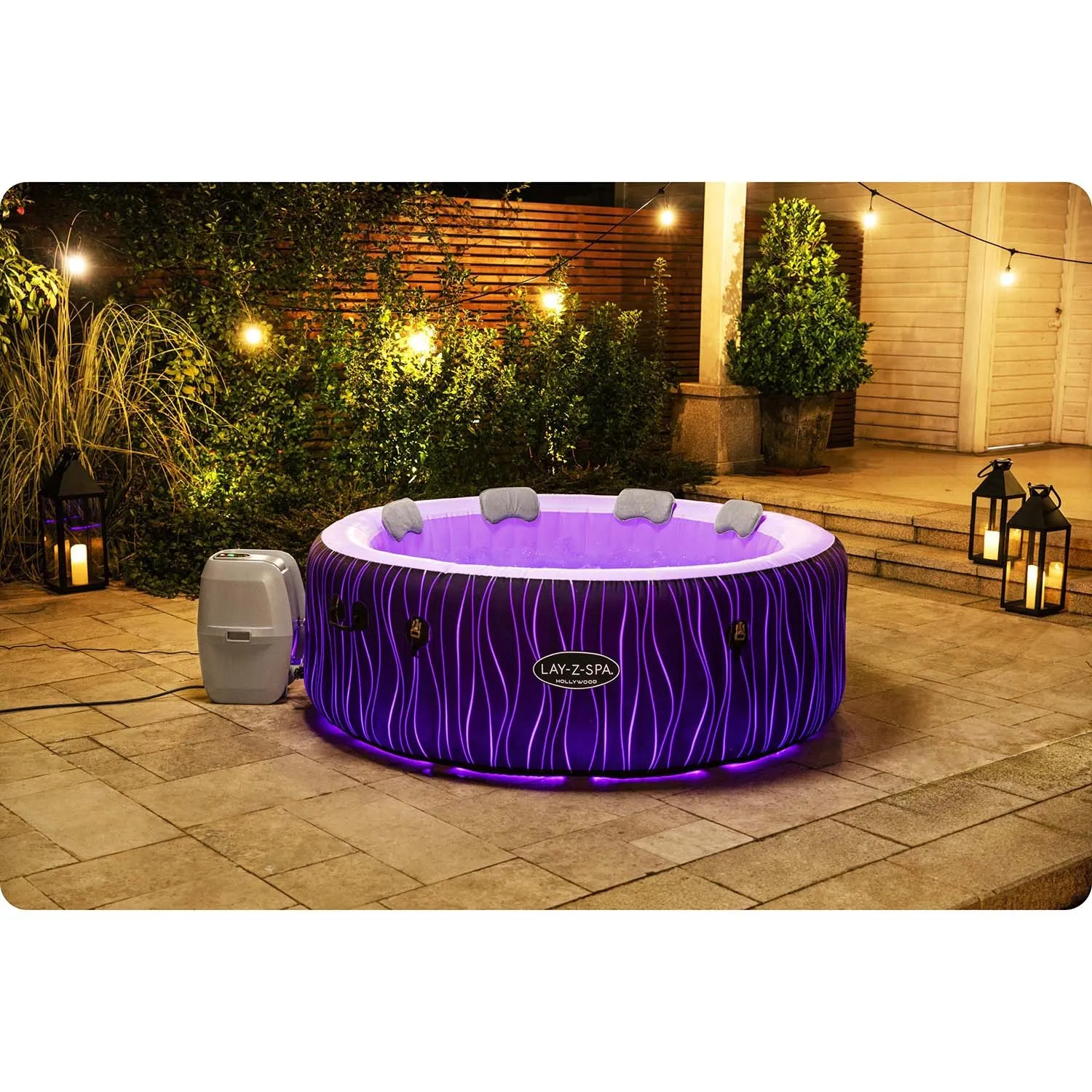 lay-z holivudski spa na napuhavanje za 6 osoba bestway 60059 - slika 7