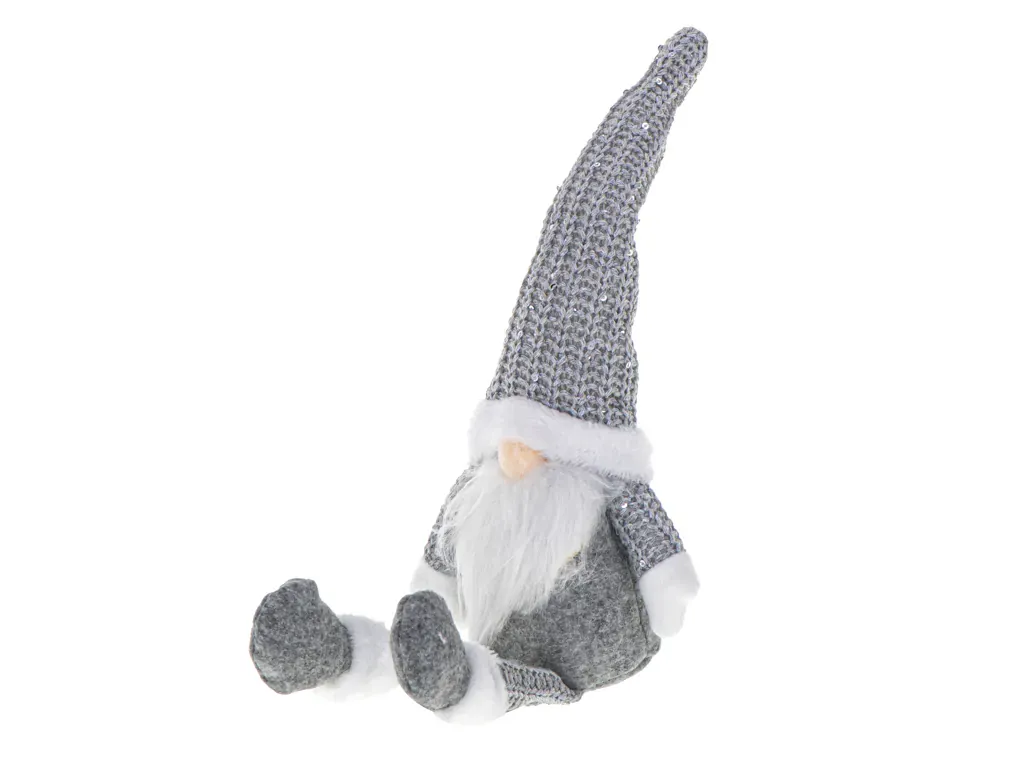 Božićni gnom sivi 47cm - Pribislavec