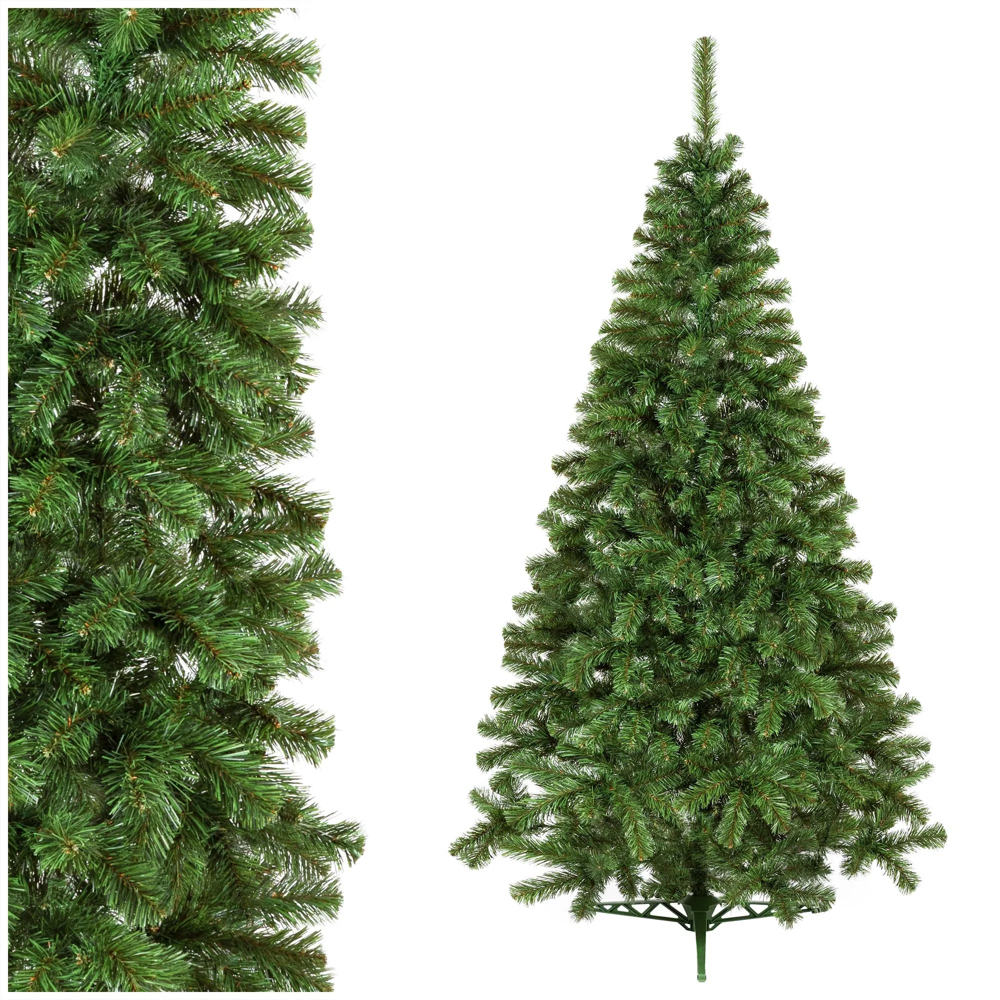 umjetno božićno drvce – zelena jela 180 cm - slika 12