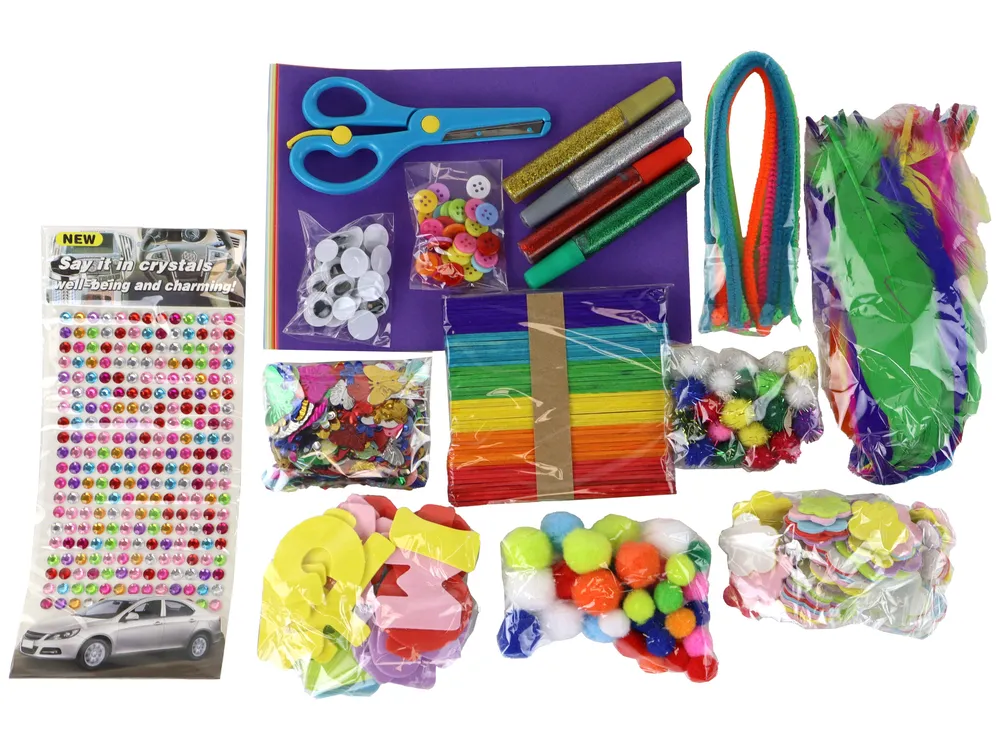 kreativni umjetnički set u diy žutoj staklenki - slika 3