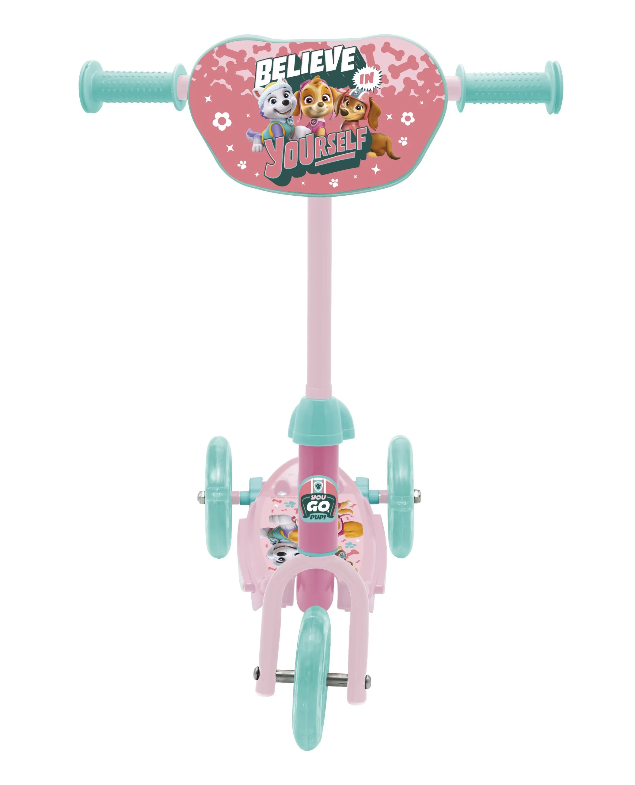 seven dječji romobil na 3 kotača paw patrol rozi - slika 3