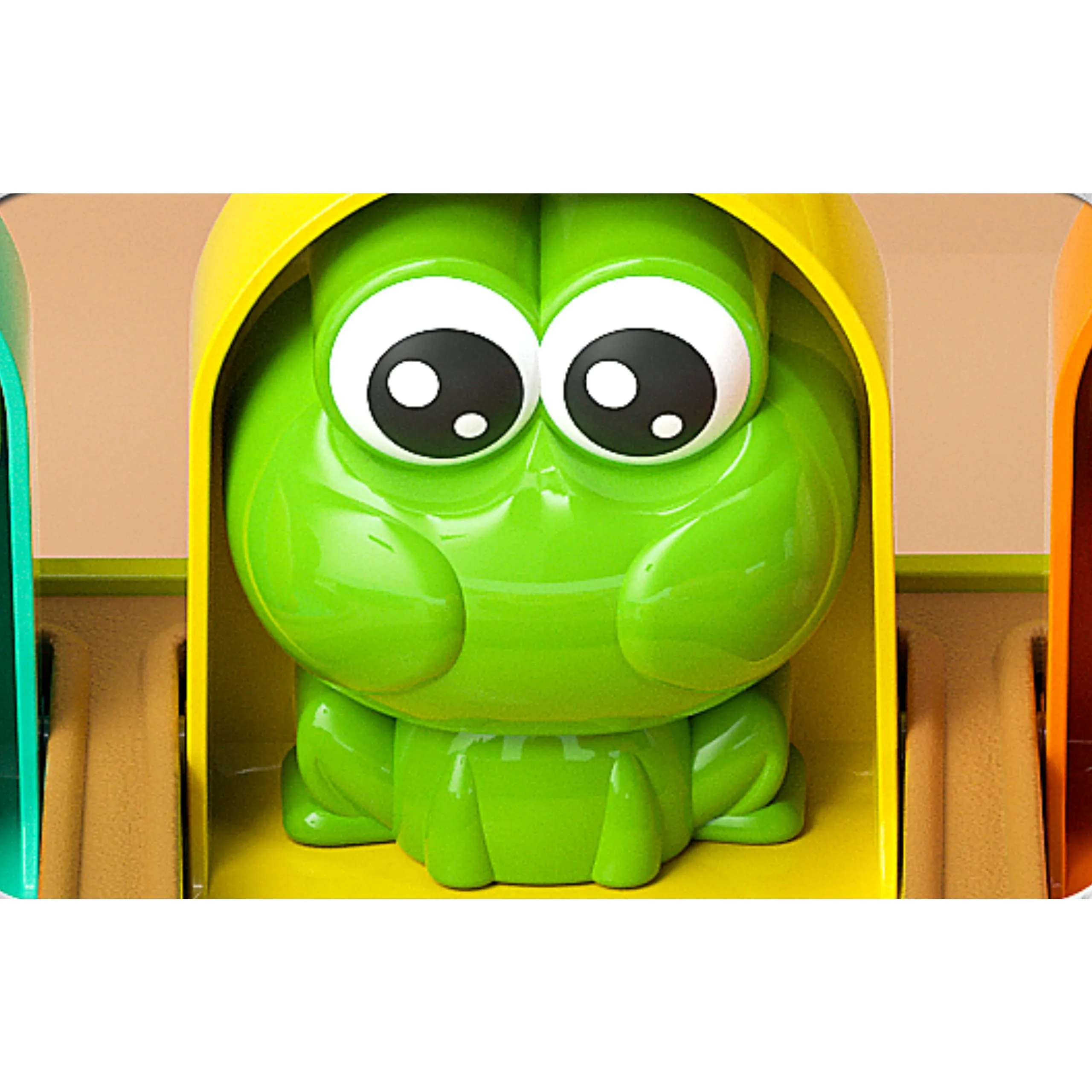 woopie baby obrazovna igračka pop up životinje - slika 10