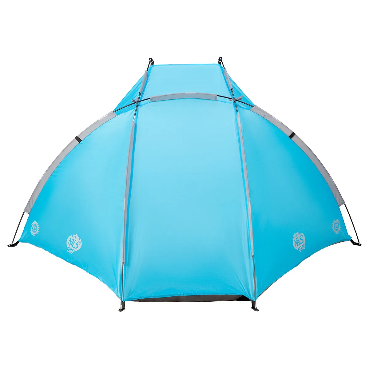 plavi šator za plažu 105x210x110cm nils camp - slika 5