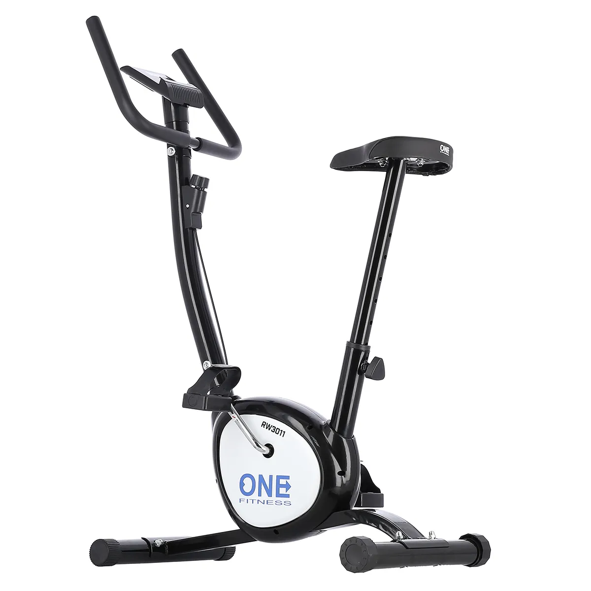 crni trening bicikl one fitness - slika 3