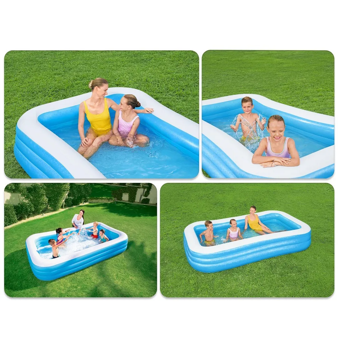 bestway obiteljski bazen na napuhavanje 305 x 183 x 56 cm - slika 9