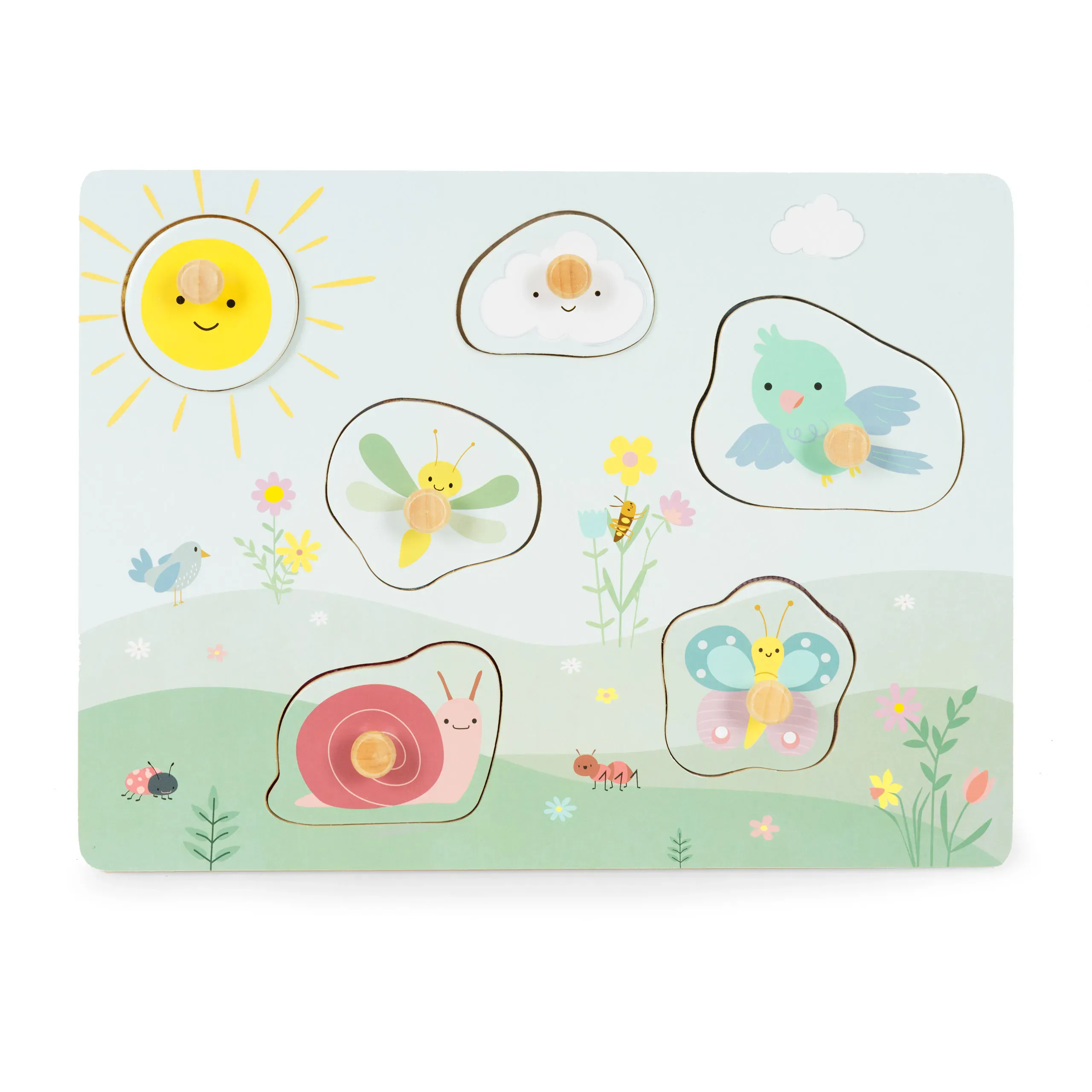 ecotoys drvena senzorička ploča - slika 2