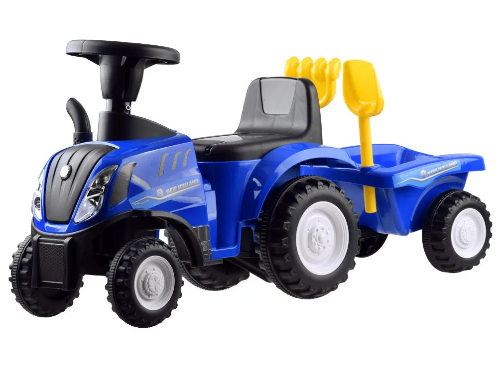 traktor s prikolicom plavi za3691 - slika 3