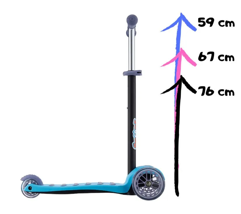dječji romobil 3u1 snoop zeleni - slika 6