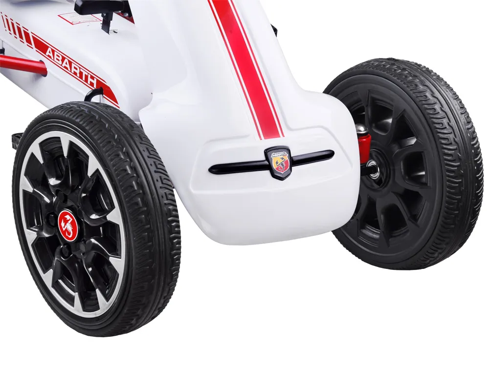 gokart abarth za pedale veliki mekani kotači pa0167 - slika 8