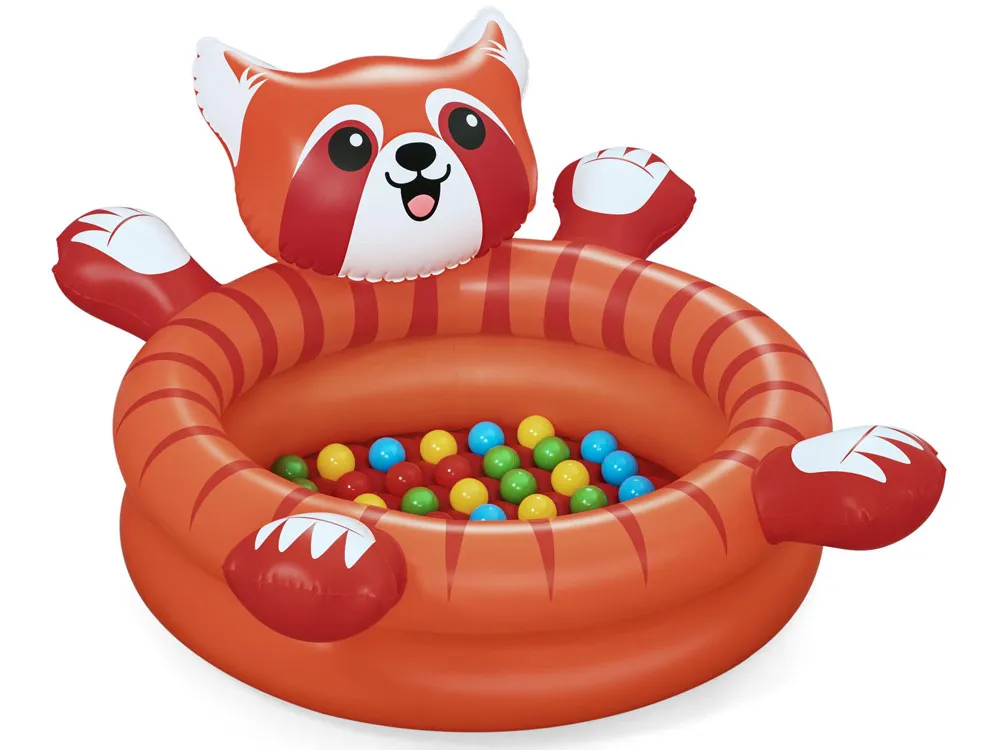 bestway red panda suhi bazen s lopticama 107x94cm + 50 loptica 52702 - slika 3