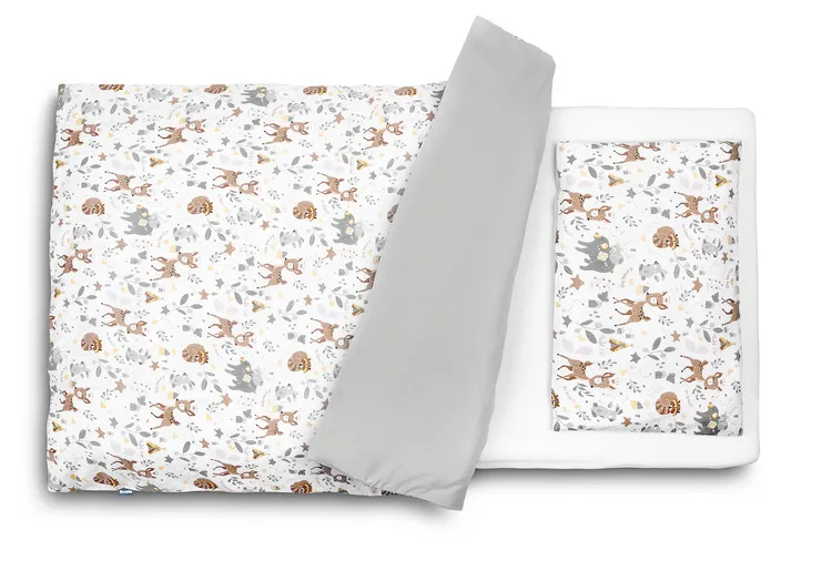 sensillo dvodijelni set posteljine 135x100cm i 40x60cm srna - slika 5