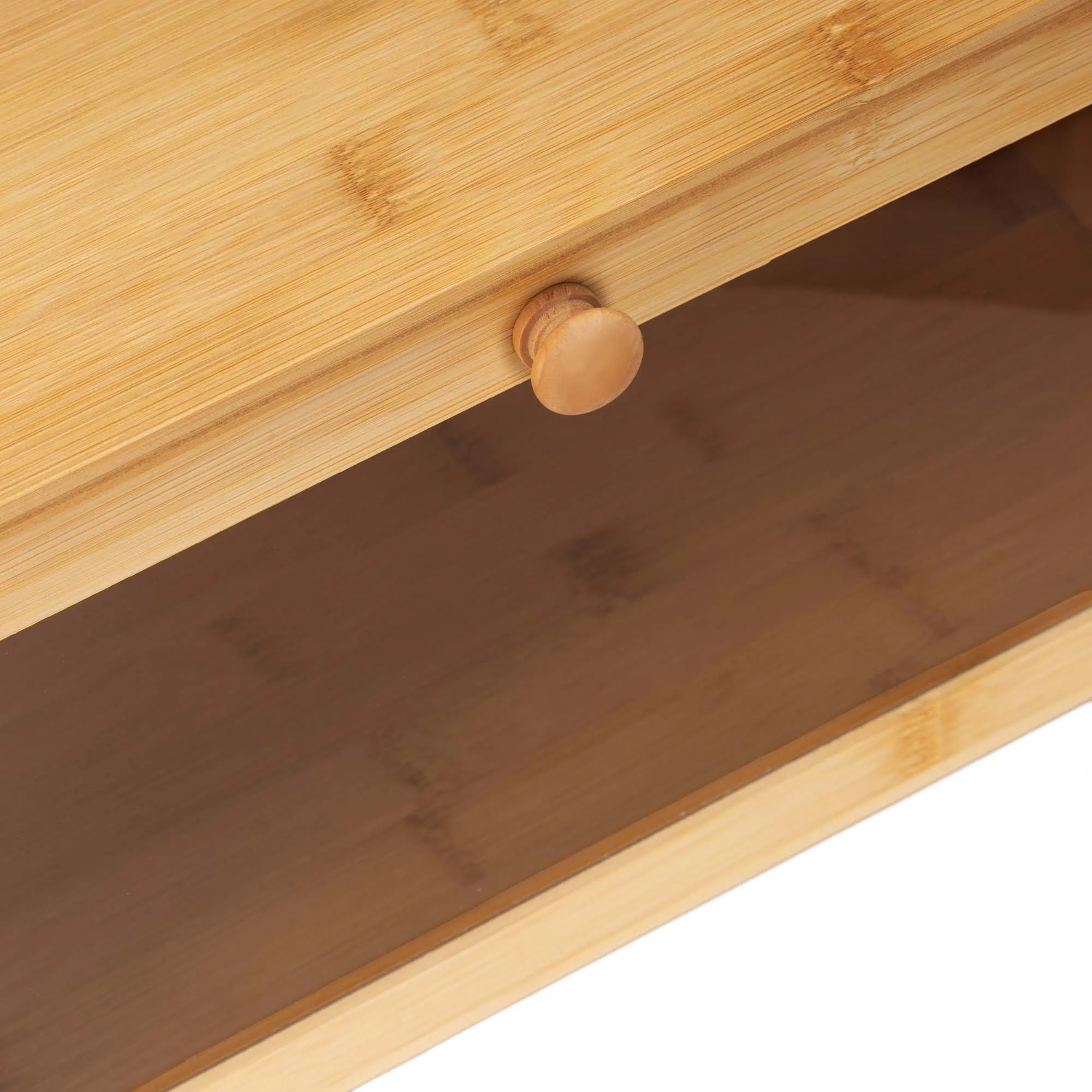 posuda za kruh 40 x 21 x 23 cm prirodni bambus - slika 8