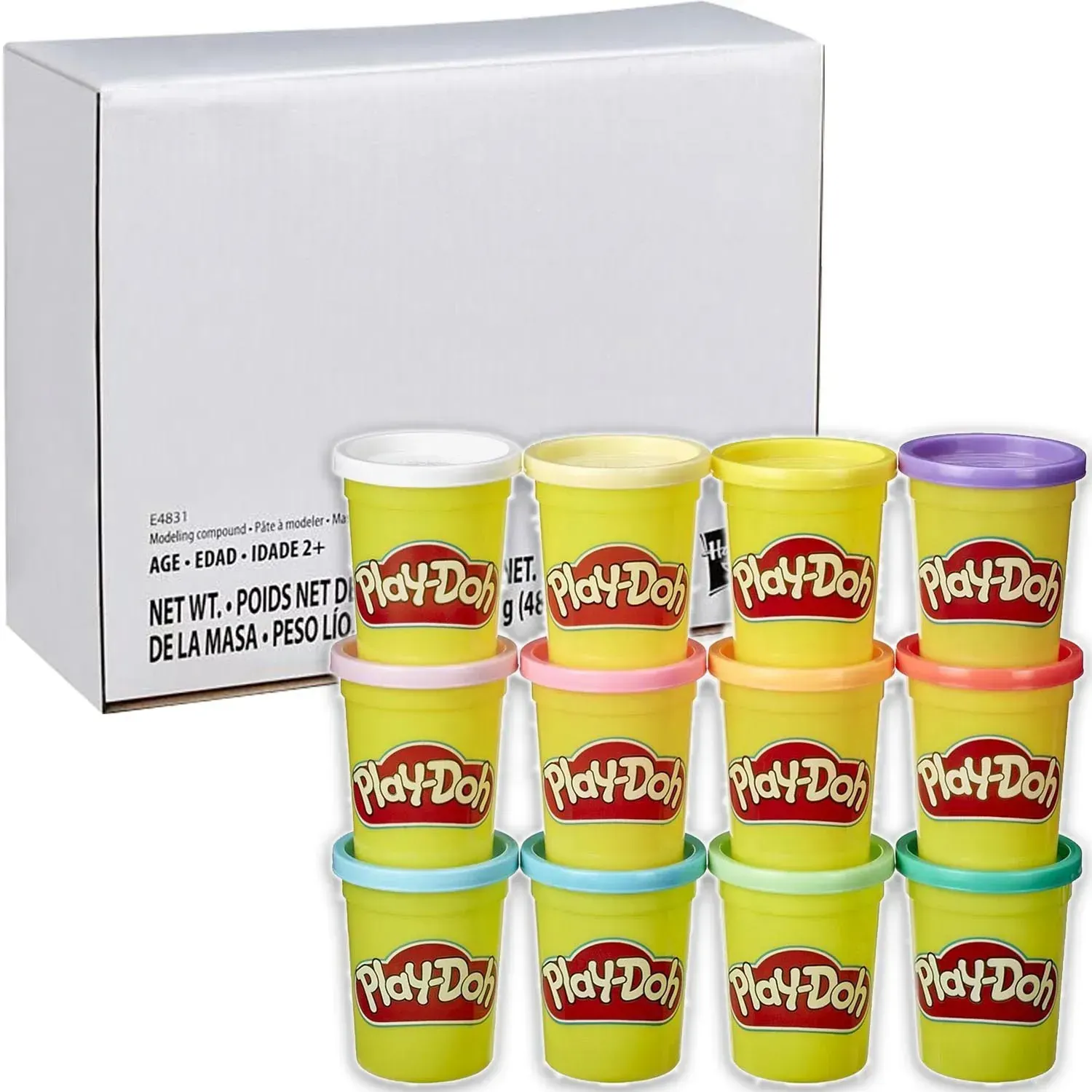 play-doh pastelne boje 12-komadno pakiranje - slika 2