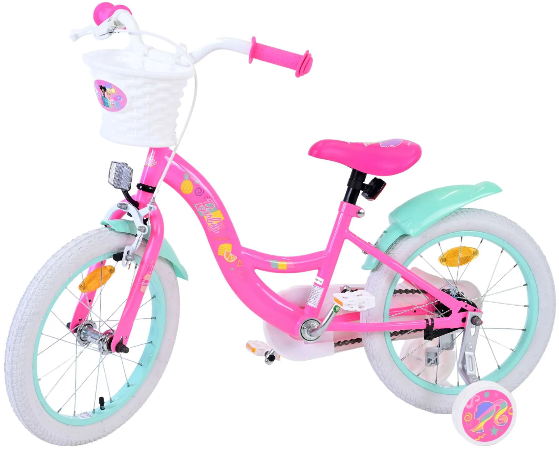 dječji bicikl barbie 16" roza - slika 10