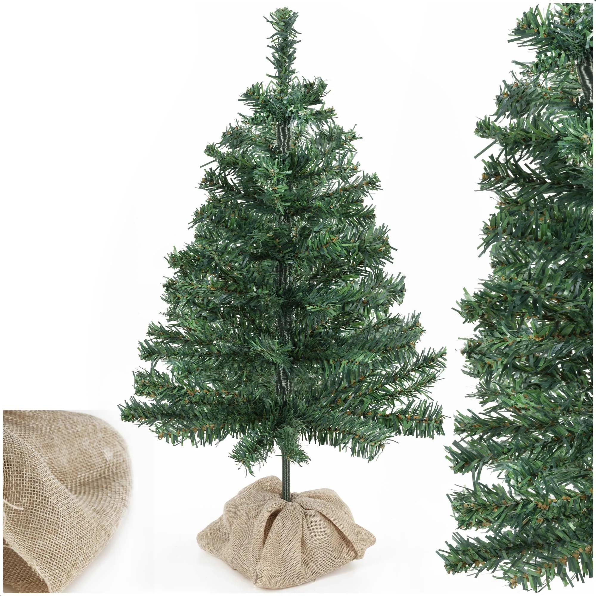 ukrasna božićna jelka 60 cm zelena - slika 5