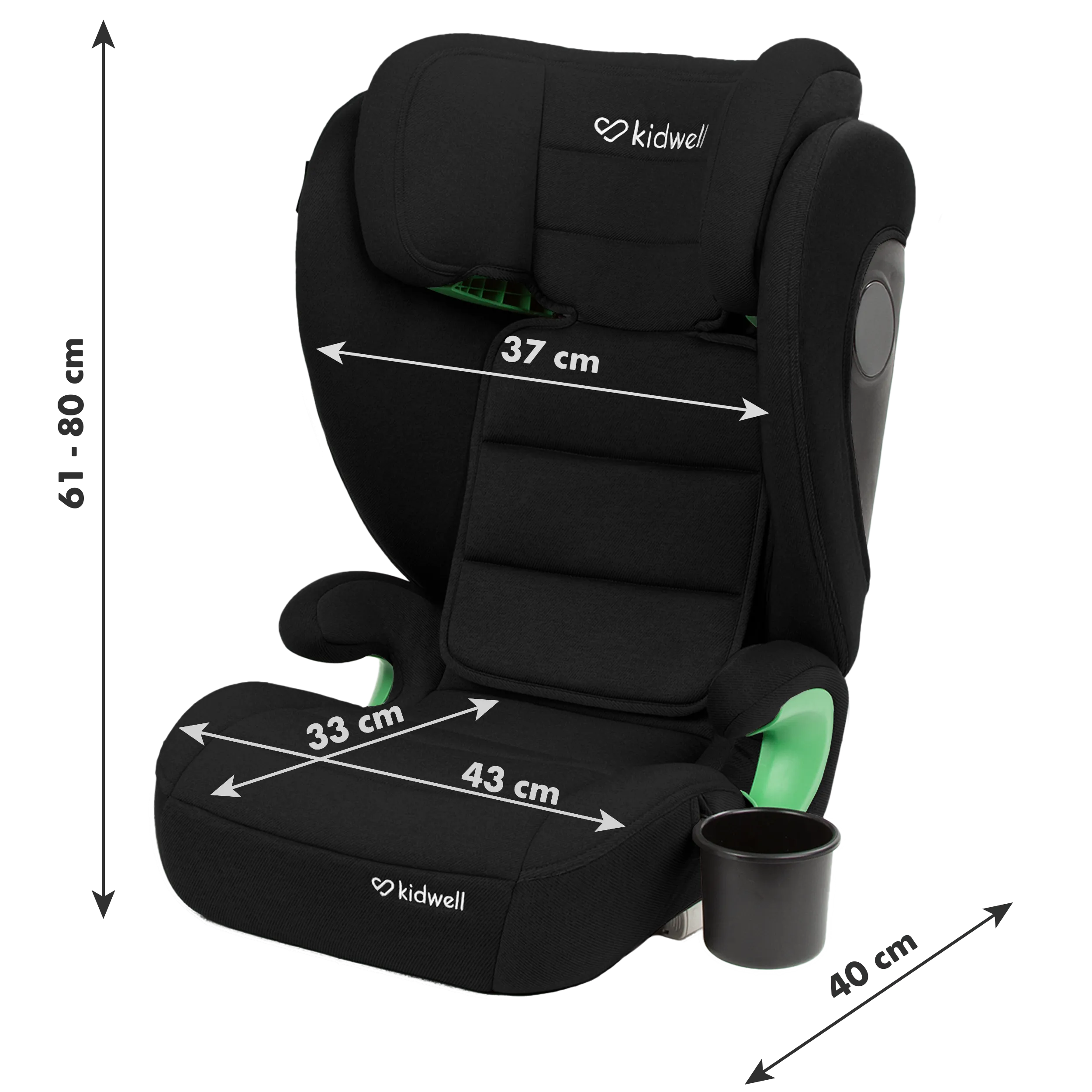 weston crna autosjedalica - slika 9
