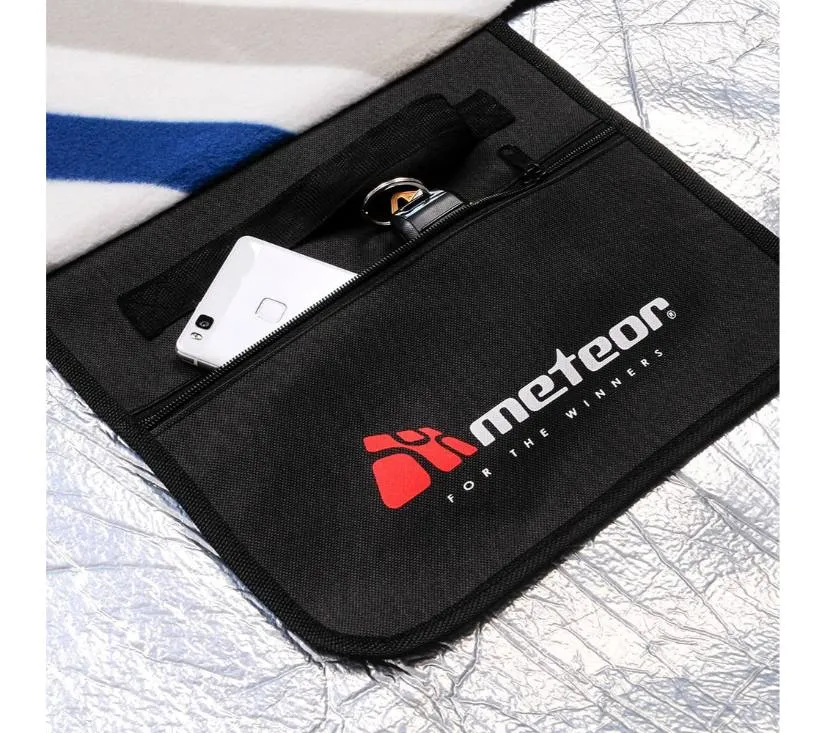deka za piknik meteor 2xl 200x200 cm s višebojnim prugama - slika 6