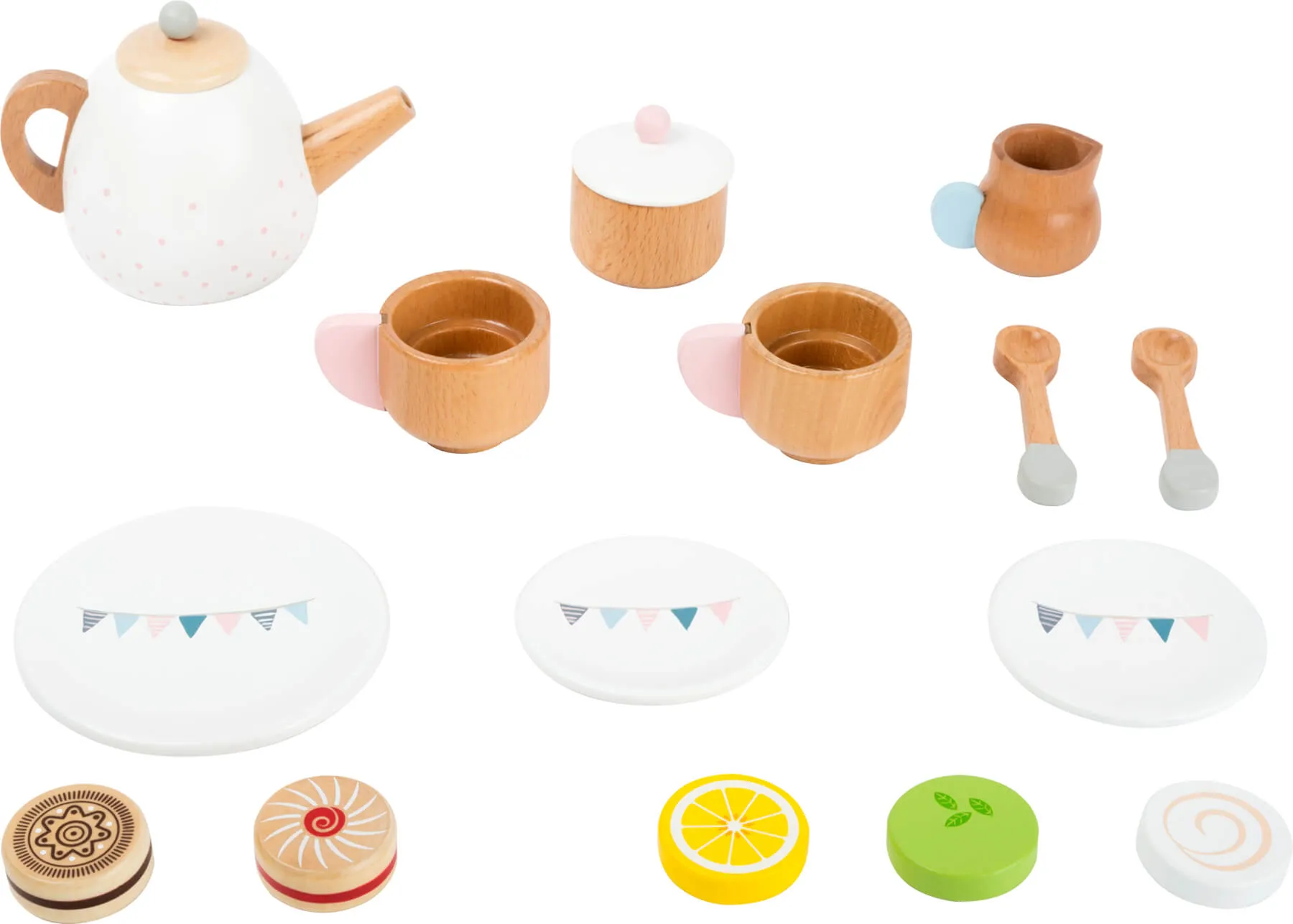 small foot dječji kuhinjski set za čaj - slika 3
