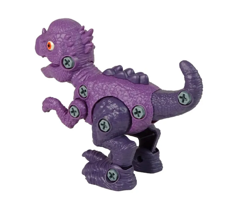 set dinosaur stygimoloch s jajetom i dodacima ljubičasti - slika 5