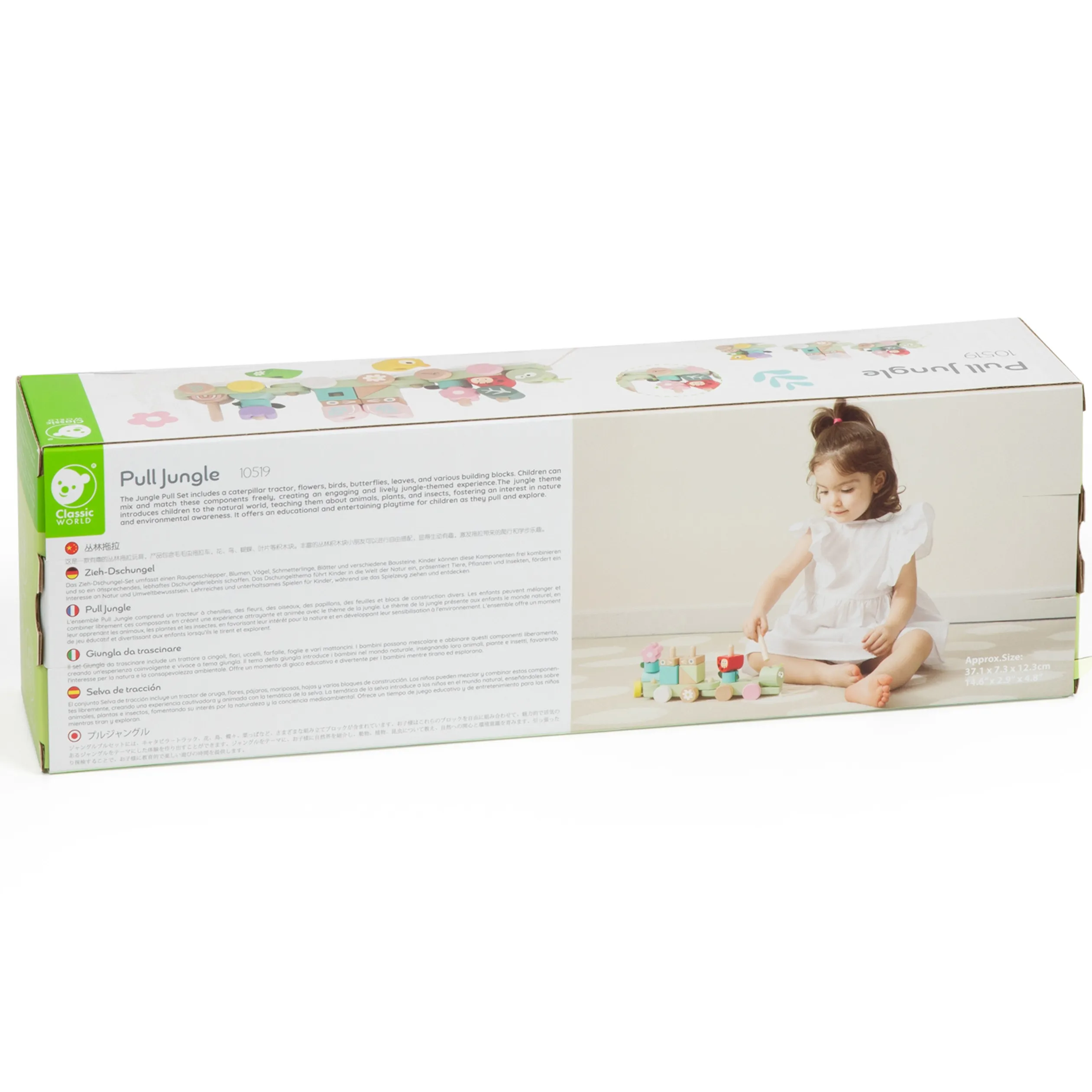 montessori drveni vlak gusjenica - slika 11